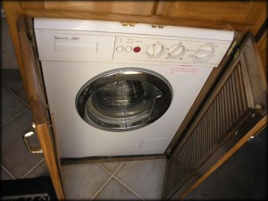 Washing Machine / Laundry Cabinets and Machine installation by Hancock RV Repair