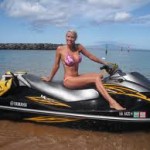 We can repair any wave runner fiberglass damage (girl not included)