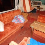 before and after Motorhome interior remodel