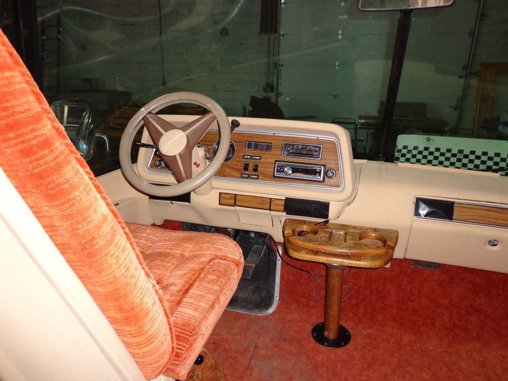 before and after Motorhome interior remodel
