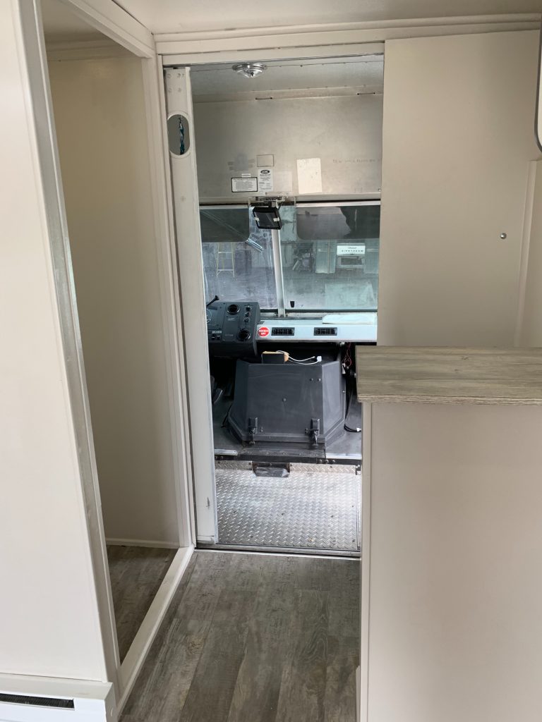 Front Cabin Custom mobile botique made from trailer