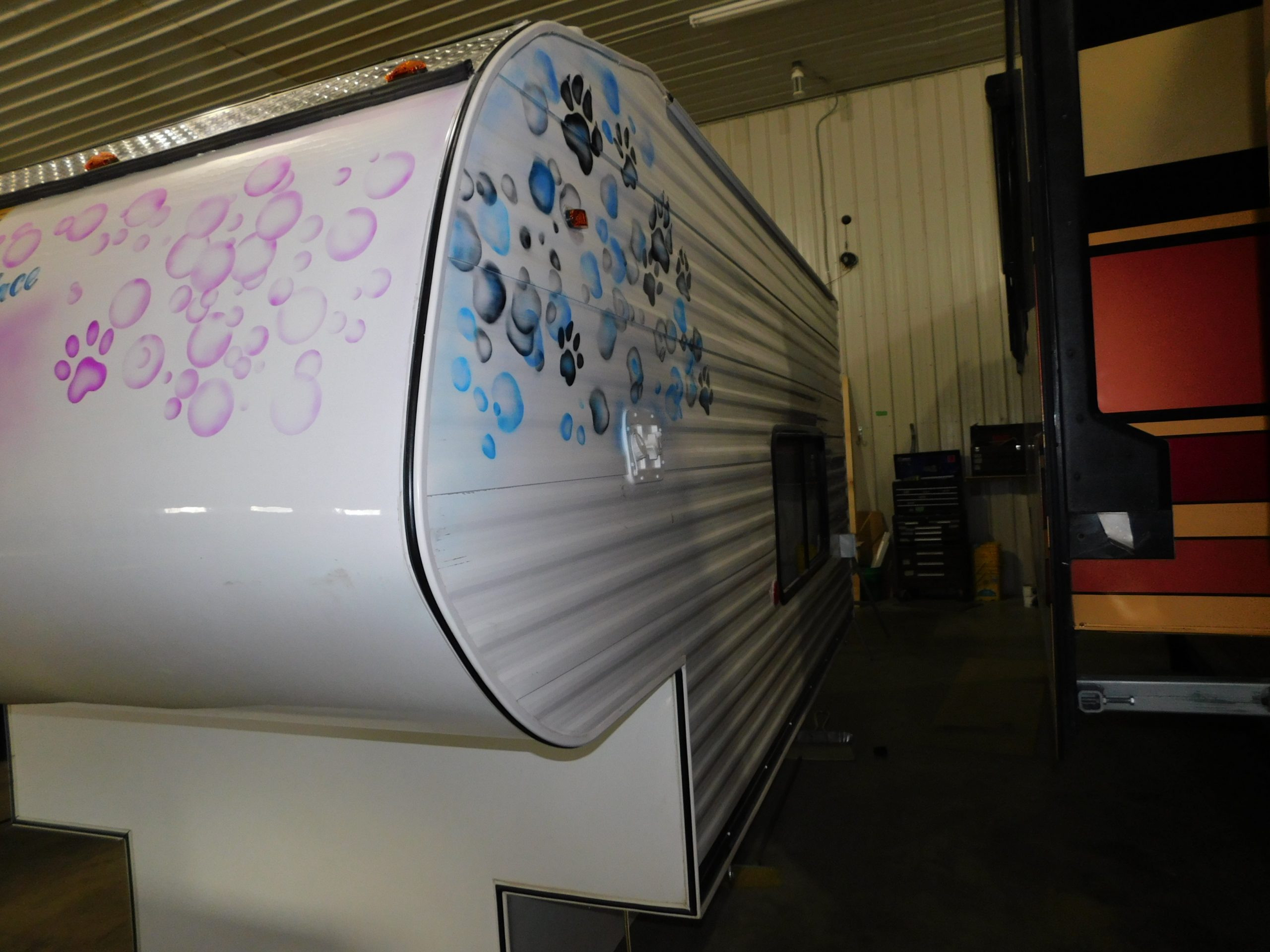 Custom Pet Grooming Trailers Hancock RV Repair, Custom OffGrid Upgrades