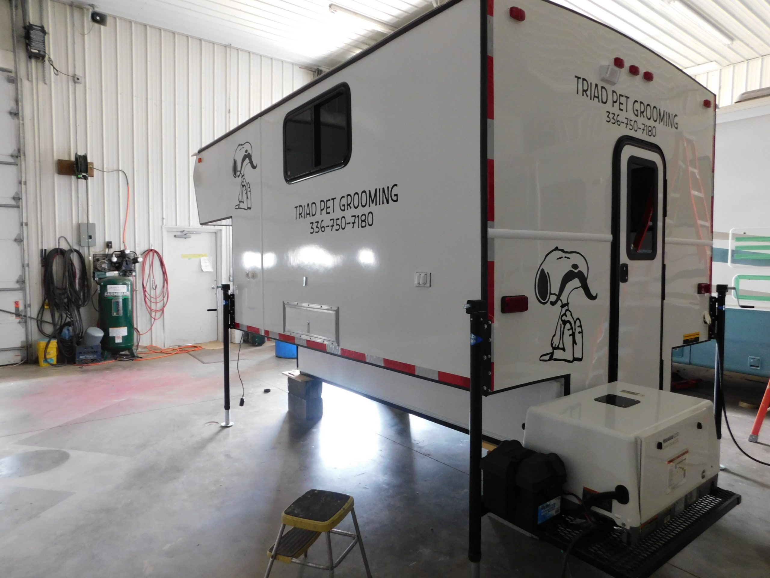 AVERYPETTRAILER012 Hancock RV Repair, Custom OffGrid Upgrades